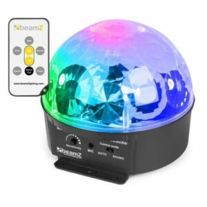 BeamZ Mini Star Ball – 6x LEDs 3 W RGBAWP avec télécommande