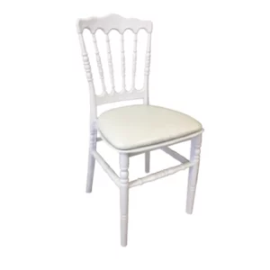 Chaise Napoléon blanche