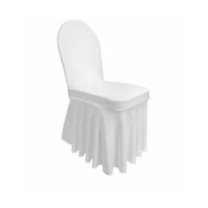 Housse de chaise juponnage