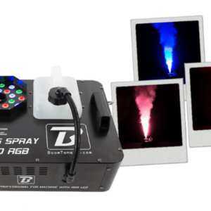 Machine à fumée verticale avec leds