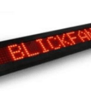 Panneau d’affichage led / Défilement texte et heure