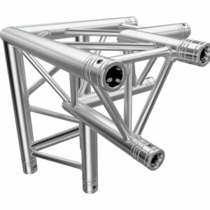 Angle 3D Global Truss pour structure alu triangle – pointe en bas – 6 connecteurs inclus F33C33