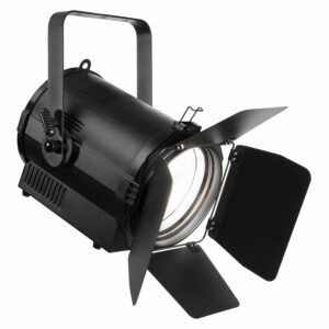 Beamz Pro – Projecteur Fresnel à LED 200 W blanc-chaud 3200 K, zoom motorisé – BTF200Z
