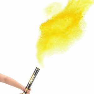 Canon à poudre jaune 40 cm