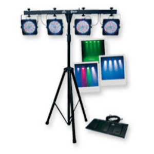 Ensemble de 4 PAR led Chauvet 4 Bar