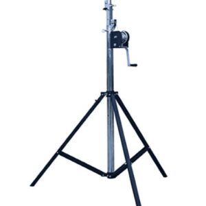 Support à manivelle pour éclairage