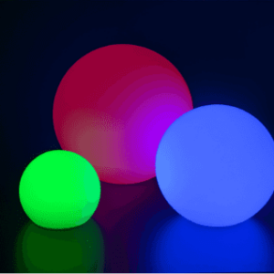 Sphère de decoration lumineuse