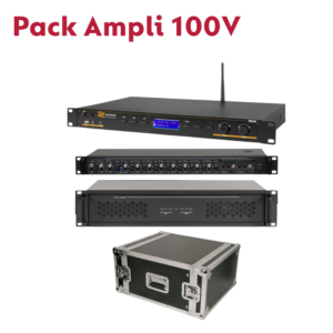 Pack Ampli 100 V Flightcase