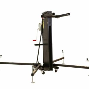 Pied téléscopique à treuil avec fourches 6,25m 200kg – B&B