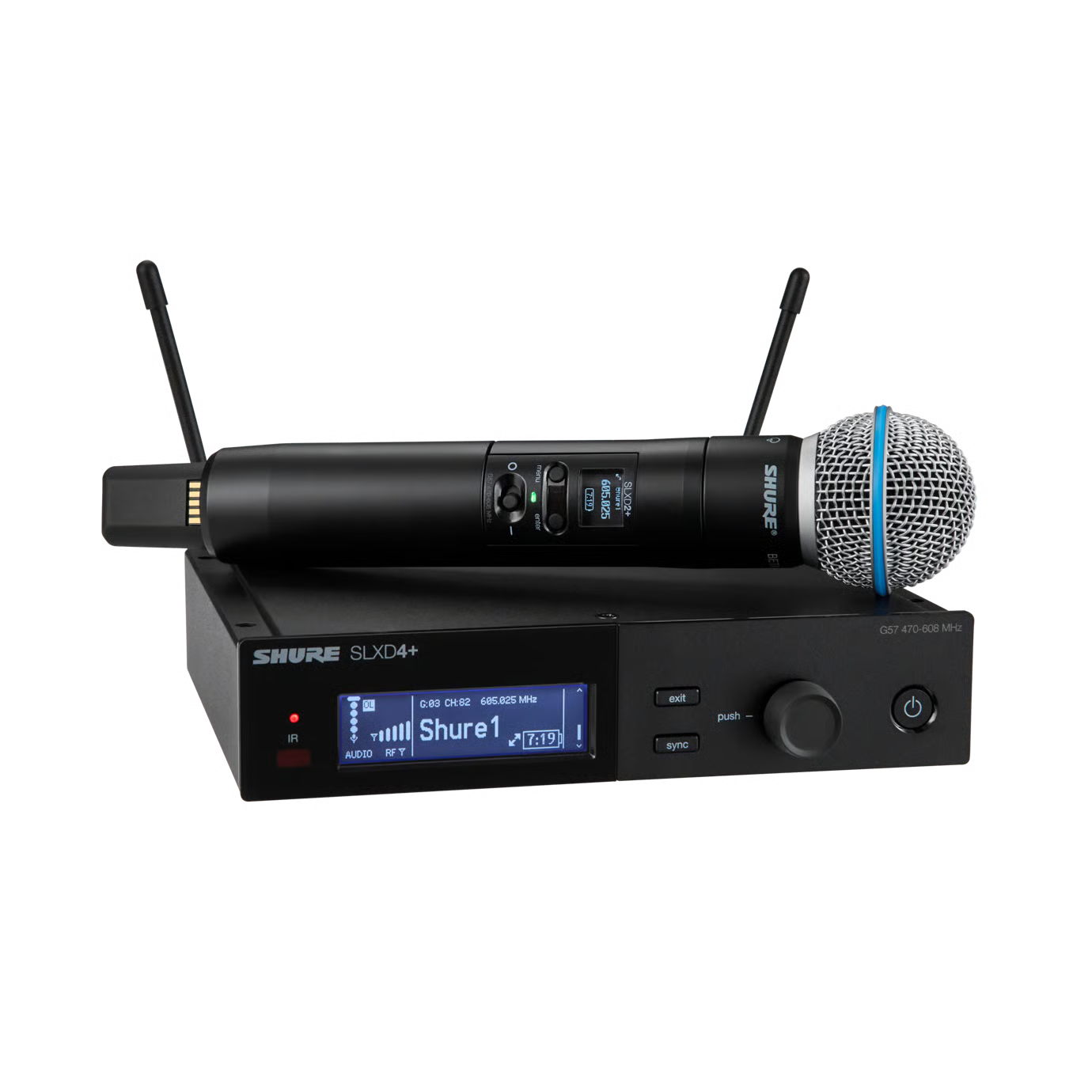 Shure SLXD24+/B58 G65