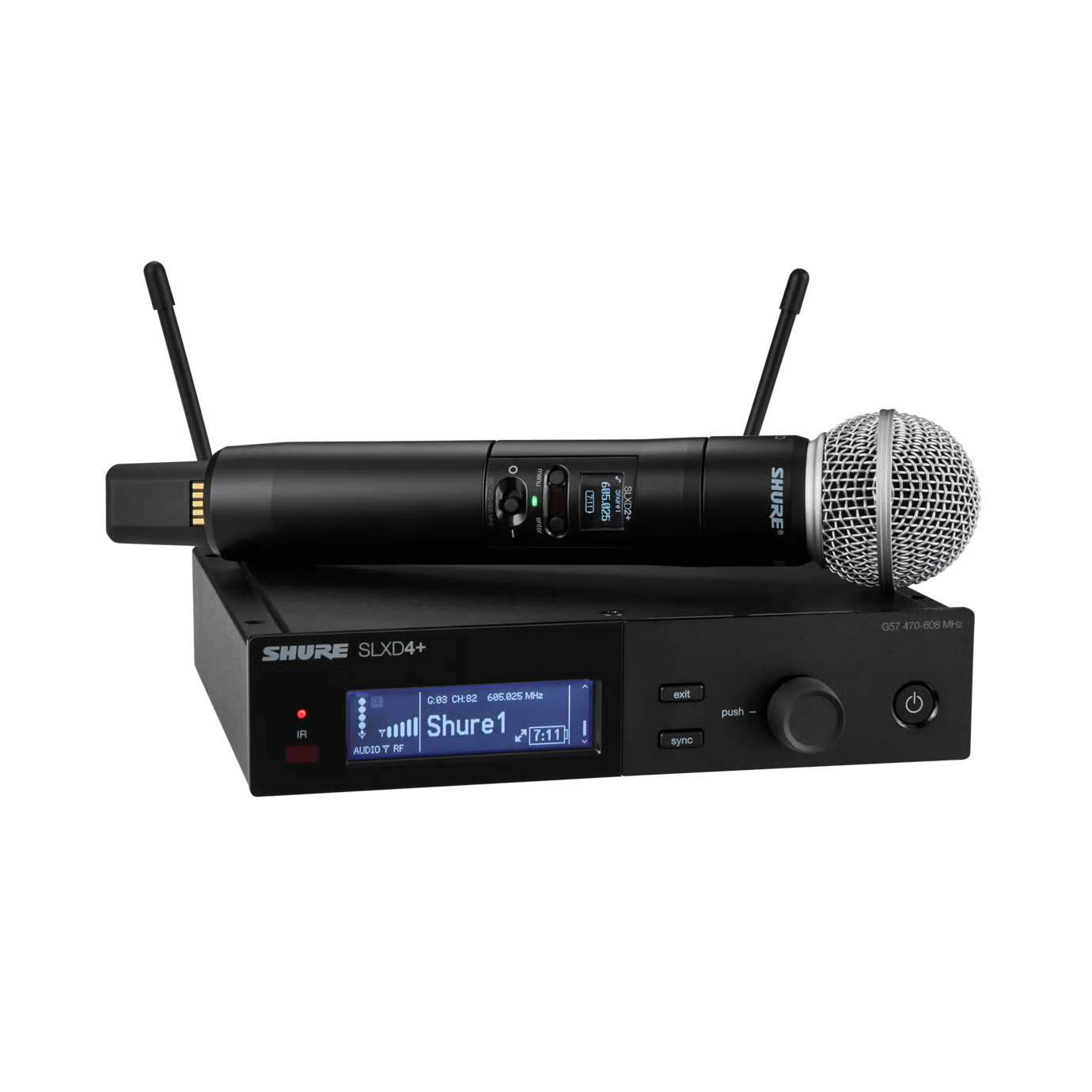 Shure SLXD24+/SM58 65G